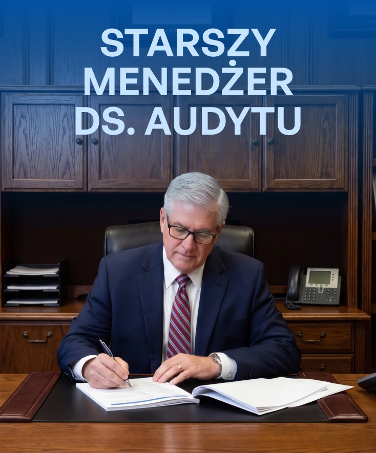 Starszy Menedżer ds. Audytu