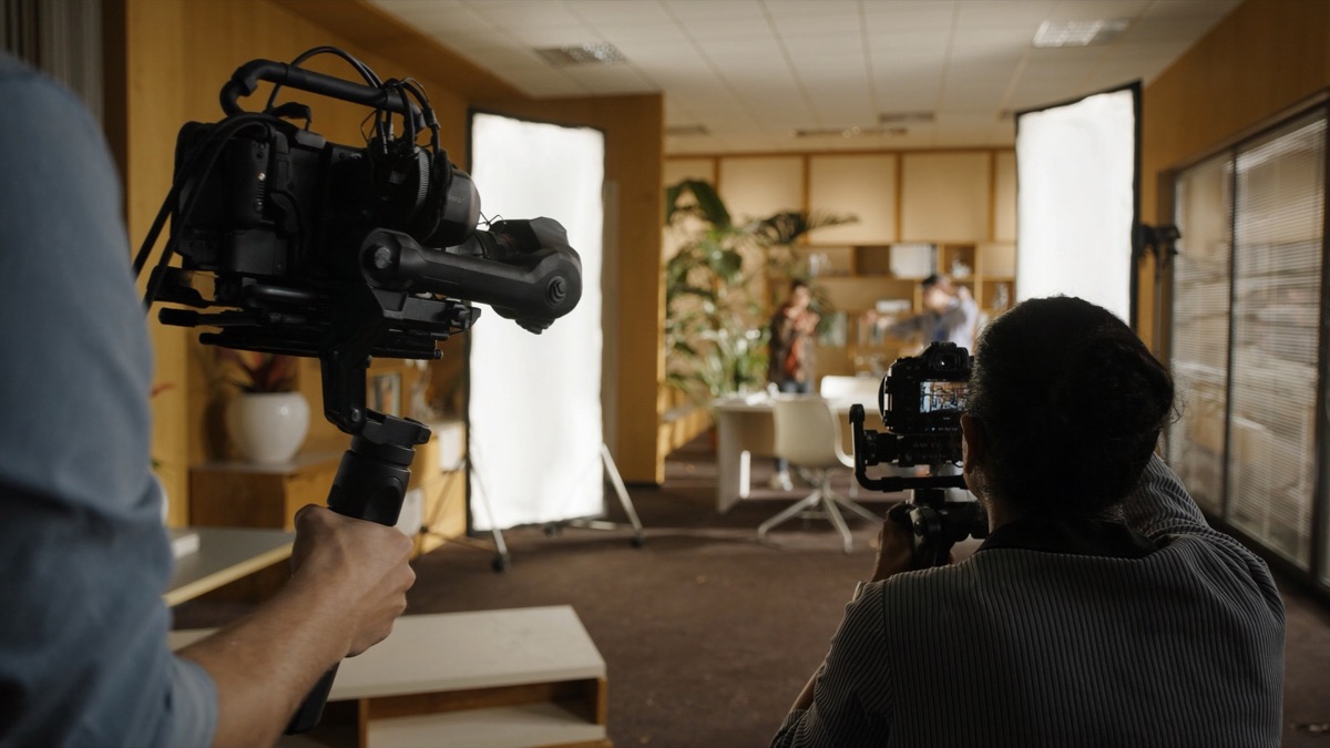 Biuro Avant vor Ort beim Kunden — Videoproduktion